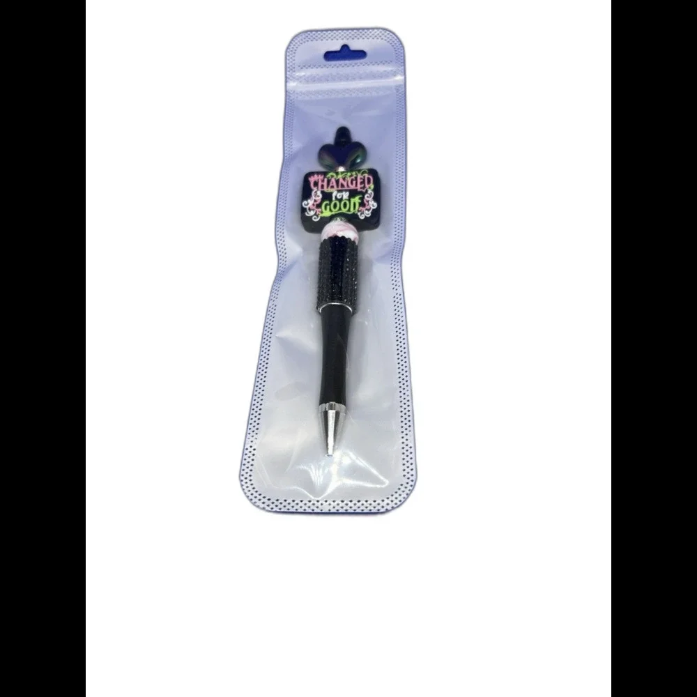 Wicked themed "Changed For Good" Custom Beaded Pen - Picture 3 of 3
